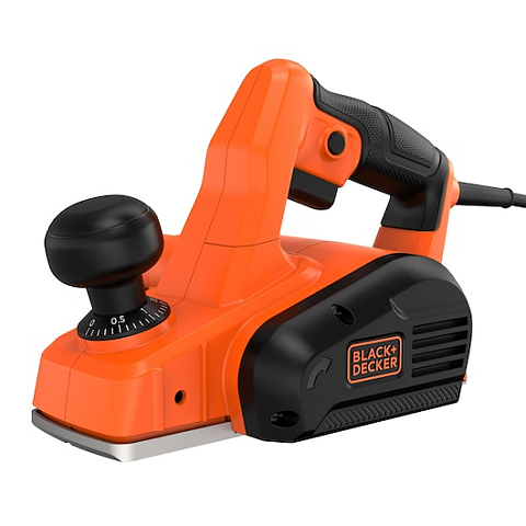 Black & Decker BEW712-QS Elektrischer Handhobel Orange 710 W