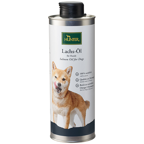 Hunter Lachs-Öl für Hunde 500 ml