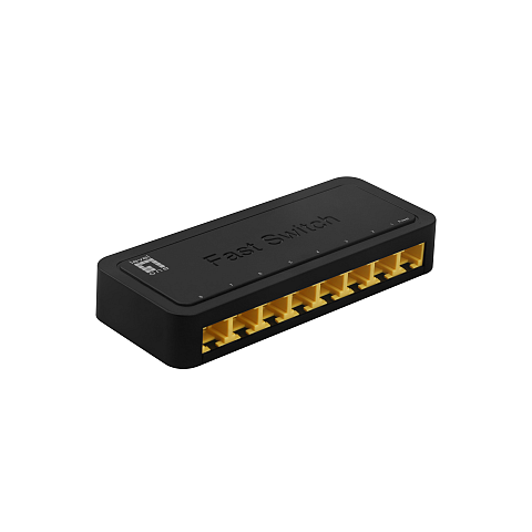LevelOne FEU-0812 Netzwerk-Switch Unmanaged Fast Ethernet (10/100) Schwarz