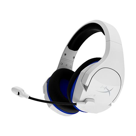 HyperX Cloud Stinger Core – Wireless-Gaming-Headset (weiß-blau) – PS5-PS4