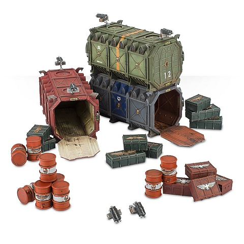 Games Workshop Munitorum Armoured Containers Sammelfigur Kunststoff