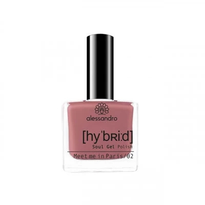 alessandro Hybrid Colour Meet me in Paris Gelnagellack Natürlich/Natur