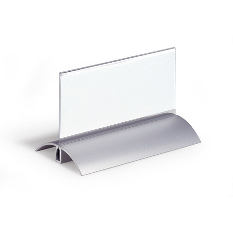 Durable 820119 Namensschild Acryl, Aluminium Rechteck