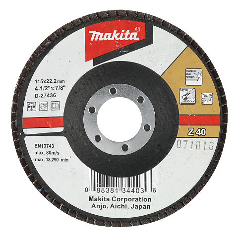 Makita D-27436 Winkelschleifer-Zubehör