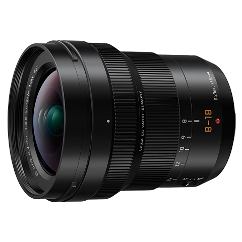 Panasonic H-E08018E Kameraobjektiv Schwarz