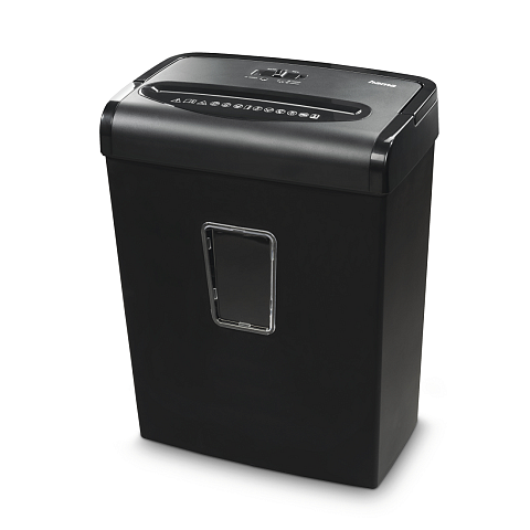 Hama Premium M8 Aktenvernichter Mikrogeschnittene Zerkleinerung 68 dB 22 cm Schwarz