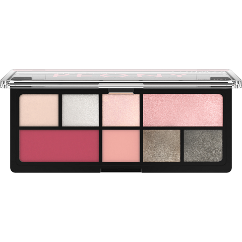 CATRICE The Soft Peony Eyeshadow Palette Lidschatten 9 g Matte, Schimmer