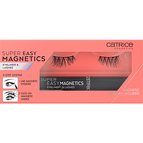 CATRICE Super Easy Magnetics Streifenwimpern Schwarz