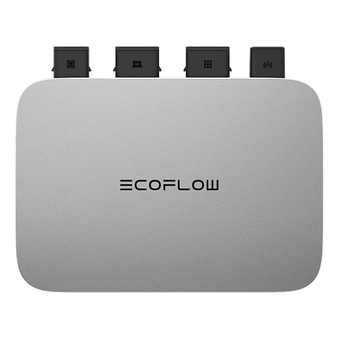 EcoFlow Powerstream Schwarz, Grau