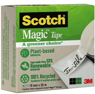 3M Magic 30 m Zellulose Transparent 1 Stück(e)