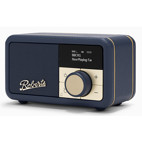 Roberts Radio Revival Petite 2 Tragbar Digital Blau