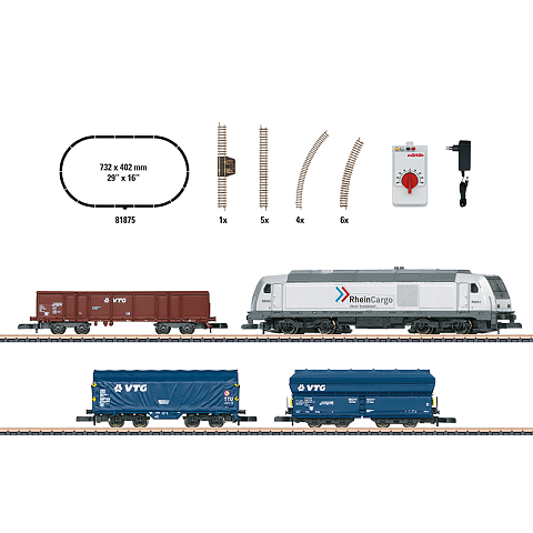 Märklin 81875 maßstabsgetreue modell Eisenbahn- & Zugmodell Montagesatz Z (1:220)