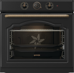 Gorenje BOS67372CLB Backofen 77 l 3500 W Schwarz
