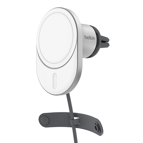 Belkin BoostCharge Pro Smartphone Silber, Weiß USB Kabelloses Aufladen Schnellladung Auto