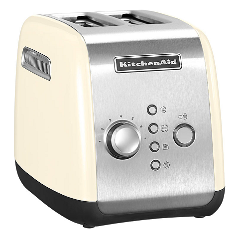 KitchenAid 5KMT221EAC 7 2 Scheibe(n) 1100 W Schwarz, Cremefarben, Edelstahl