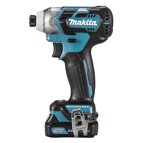 Makita TD111DSAJ Schraubendreher 1/4" 135 Nm Schwarz, Blau 10,8 V