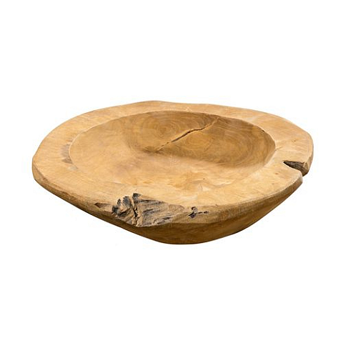 Boltze 3245300 Dekorative Schüssel Holz