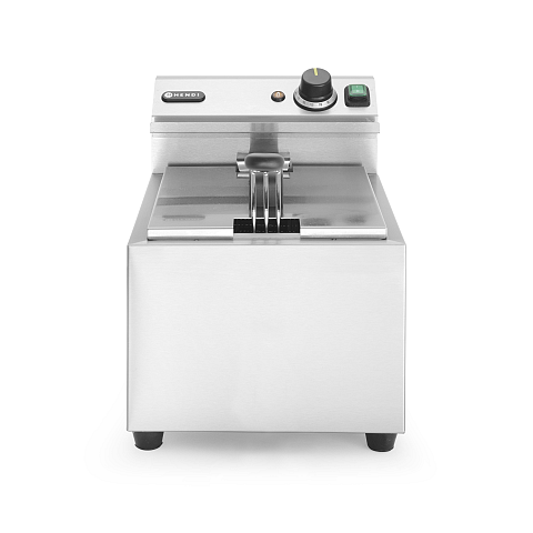 Hendi 207208 Fritteuse Einzelbild 8 l Eigenständig 3500 W Silber