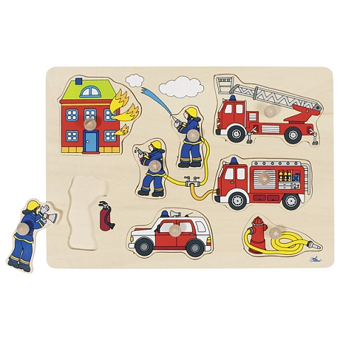 Goki 57907 Puzzle Formpuzzle 8 Stück(e) Berufe