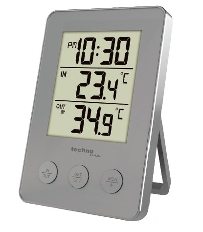 Technoline WS 9175 Silber Akku