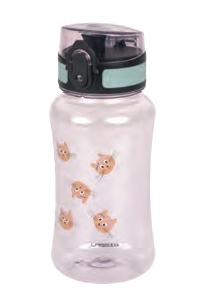 Lässig 12100187043 Trinkflasche Tägliche Nutzung 420 ml Polypropylen (PP), Tritan Rose