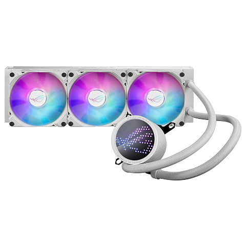ASUS ROG Ryuo III 360 ARGB White Edition Prozessor Flüssigkeitskühlung 12 cm Weiß