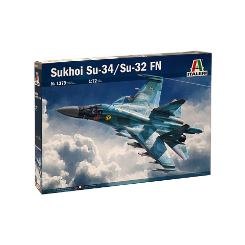 Italeri SUKHOI SU-34/SU-32 FN Starrflügelflugzeug-Modell Montagesatz 1:72