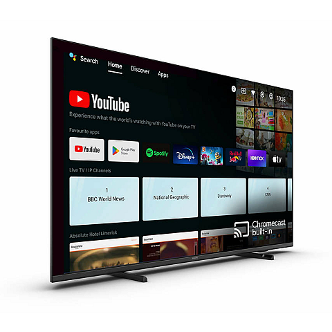 Philips 55HFL4518U/12 Gästefernseher 139,7 cm (55") 4K Ultra HD 350 cd/m² Smart-TV Schwarz 20 W