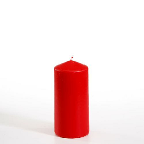 Papstar 13581 Wachskerze Rund Rot 1 Stück(e)
