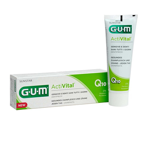 GUM ActiVital Anti-Plaque-Zahnpasta 75 g 75 ml