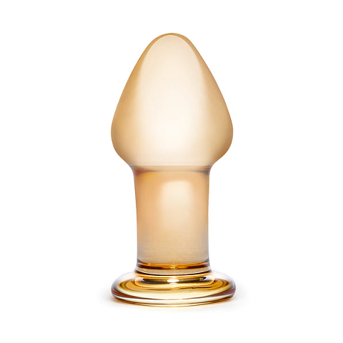 Glas Toys Over Easy Analplug Gelb Kunststoff 1 Stück(e)
