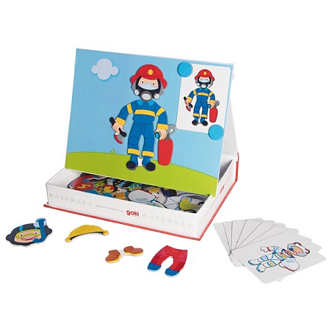 Goki Dress-up magnet game