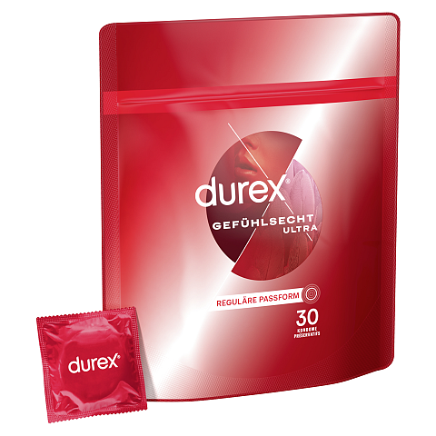 Durex Gefühlsecht Ultra 30 Stück(e) weich