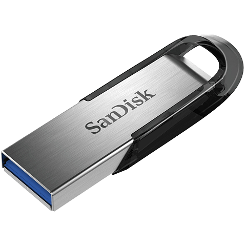 SanDisk Ultra Flair USB-Stick 32 GB USB Typ-A 3.2 Gen 1 (3.1 Gen 1) Schwarz, Edelstahl