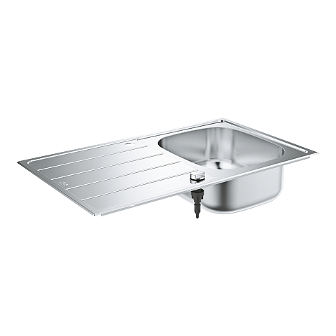 GROHE K200 Aufsatzwanne Rechteckig Edelstahl