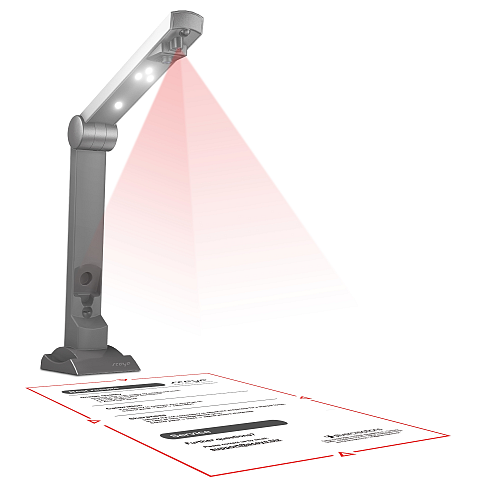 Kodak Alaris SceyeX A3 PRIMEflash Dokumentenkamera Grau, Silber CMOS USB 2.0