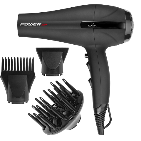 GA.MA Power Ion Haartrockner 2200 W Schwarz