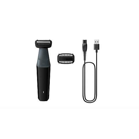 Philips BODYGROOM Series 3000 BG3017/01 Wasserfester Trimmer für Körper und Intimbereich
