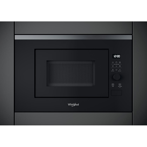 Whirlpool WMF201G Schwarz, Edelstahl Grill-Mikrowelle Integriert 20 l 800 W