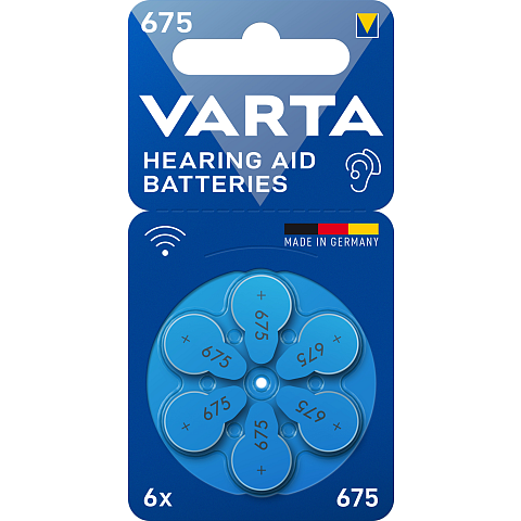 Varta 675 Einwegbatterie PR44 Zink-Luft