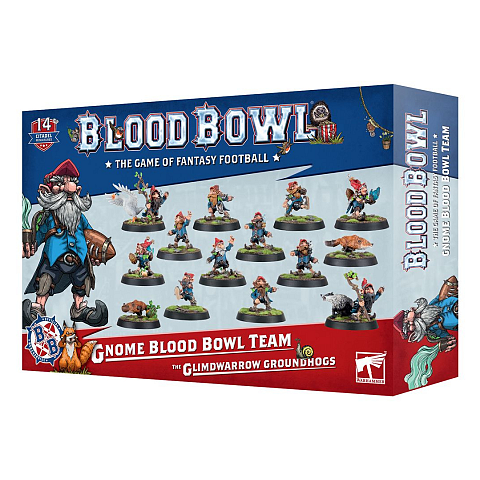 Games Workshop Blood-Bowl-Team der Gnomes: Die Glimdwarrow Groundhogs