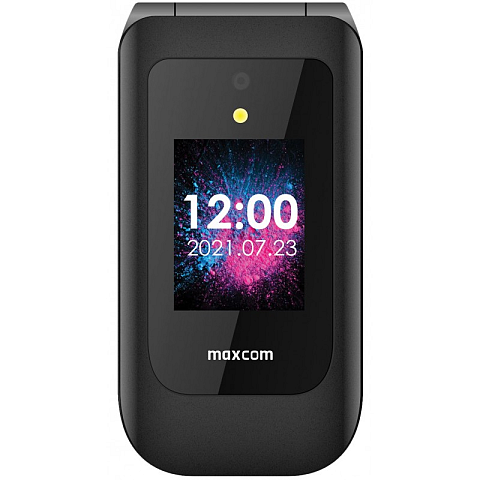 MaxCom Comfort MM827 4G 7,11 cm (2.8") 125 g Schwarz Seniorentelefon