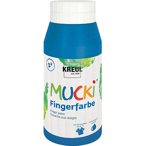KREUL 23208 Abwaschbare Fingerfarbe Blau
