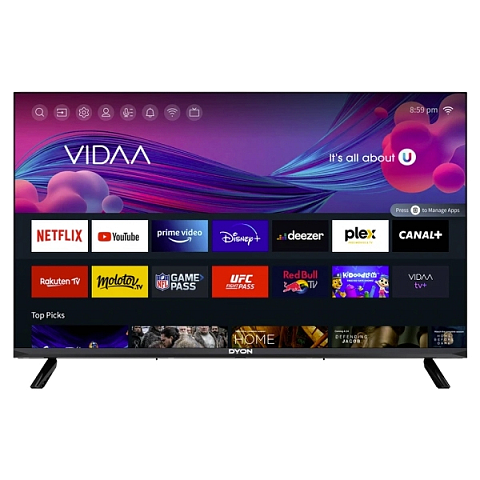 Dyon 32 VX 81,3 cm (32") HD Smart-TV WLAN Schwarz 250 cd/m²