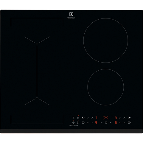 Electrolux LIV63431BK Schwarz Integriert 60 cm Zonen-Induktionskochfeld 4 Zone(n)