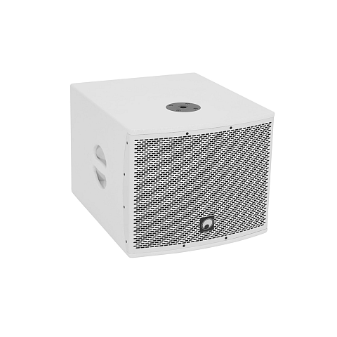 Omnitronic 11039051 Subwoofer Weiß Aktiver Subwoofer 500 W