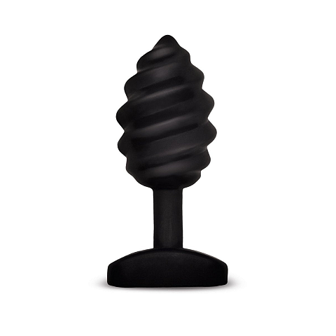 Gvibe Gplug Twist Analplug Schwarz Silikon 1 Stück(e)