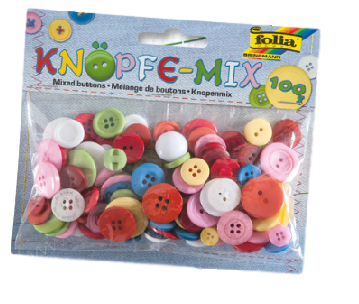 Folia 12899 Knopfverschluss