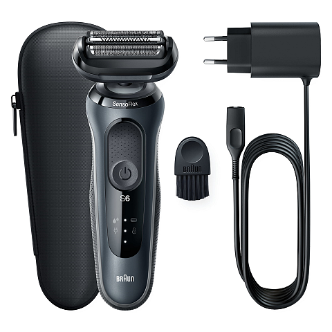 Braun Series 6 61-N1000s Folienschaber Schwarz, Grau