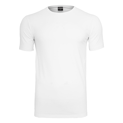 Urban Classics TB814 T-Shirt Halskettenkragen Kurzärmel Baumwolle, Elastan, Trikot